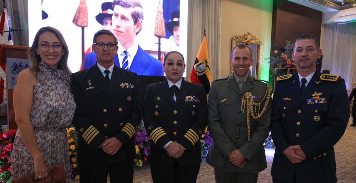 Embajada de Gran Bretaña en Quito celebra cumpleaños del Rey Carlos III