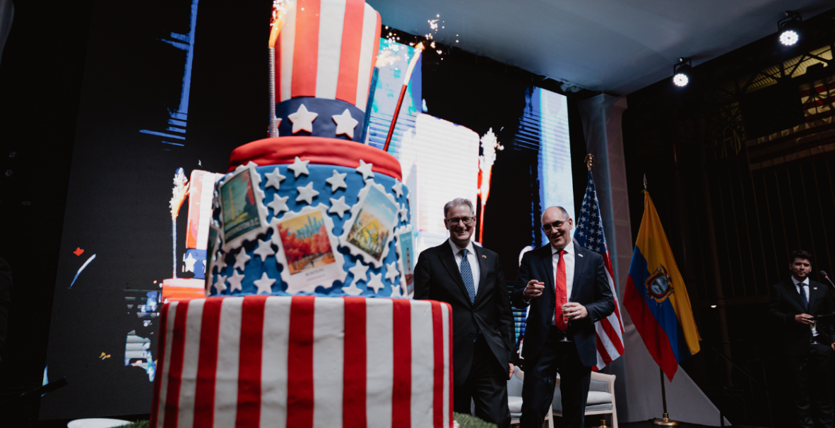 Consulado de Estados Unidos celebra la independencia de su país en Guayaquil