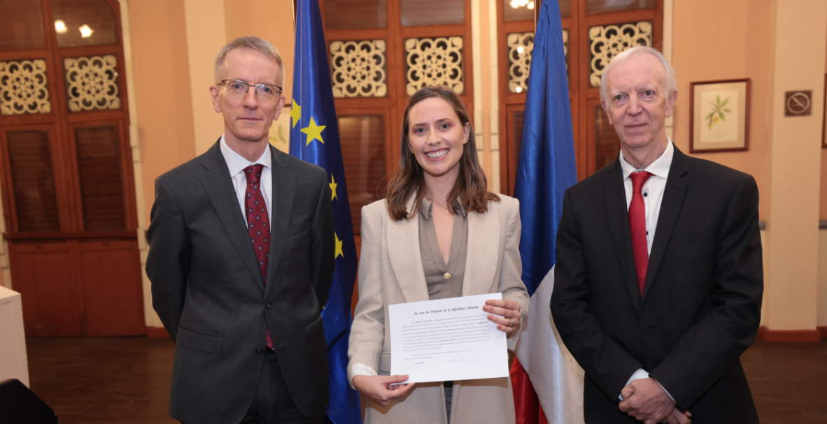 Presentación oficial de Eloïse Cornu como nueva cónsul honoraria de Francia en Guayaquil