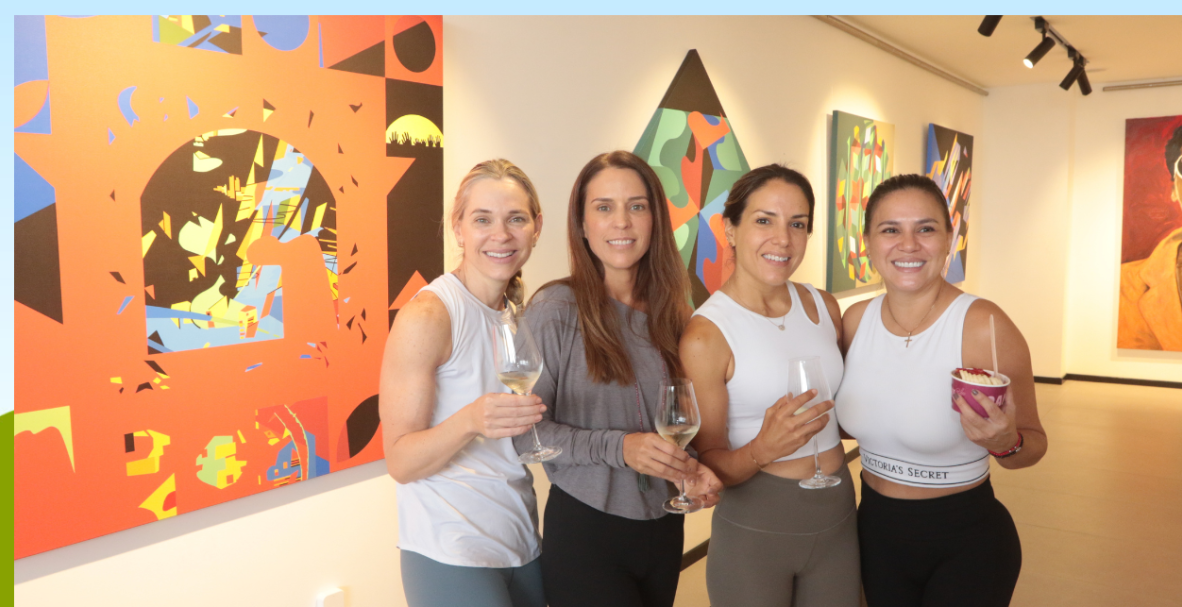 Yoga y arte en Piece of Cake