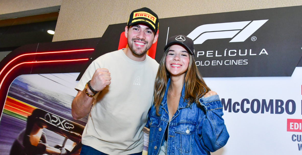 Preestreno de F1 The Movie, en Multicines Mall del Sol, auspiciado por Tommy Hilfiger.