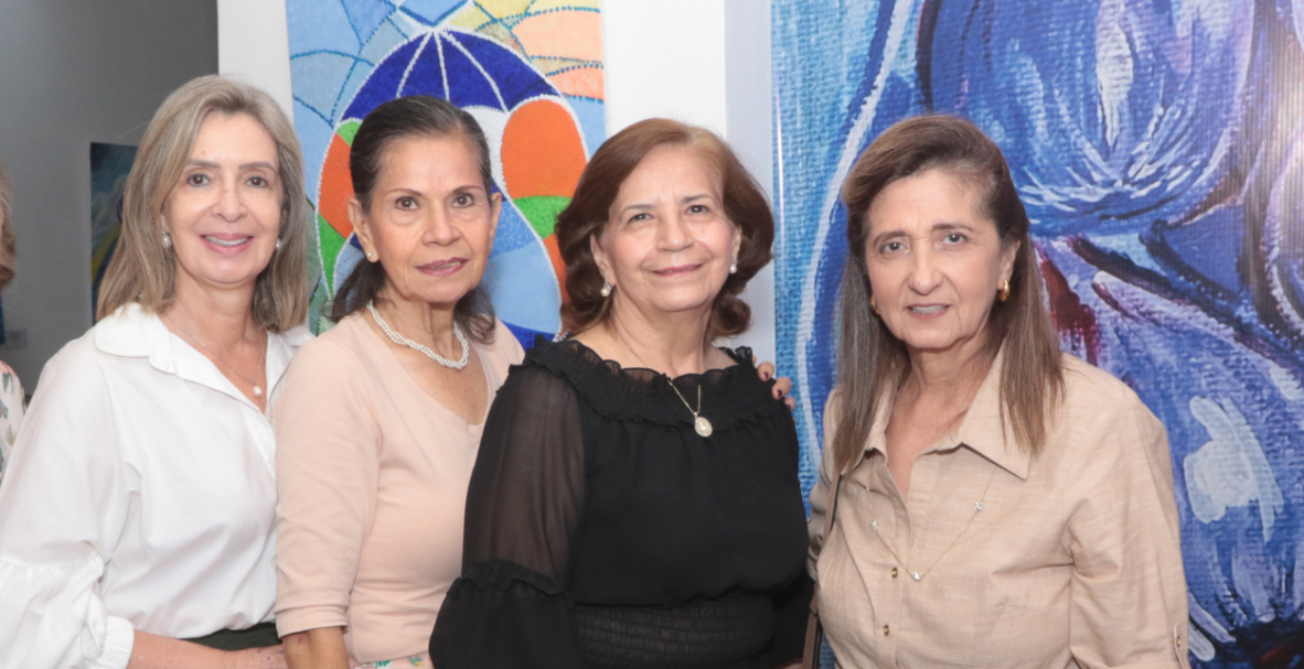 Exposición de Mónica López de Romero en la Casa de la Cutura Núcleo del Guayas