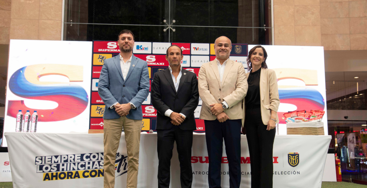 Convenio Supermaxi, de La Favorita, y Federación Ecuatoriana de Fútbol (FEF)