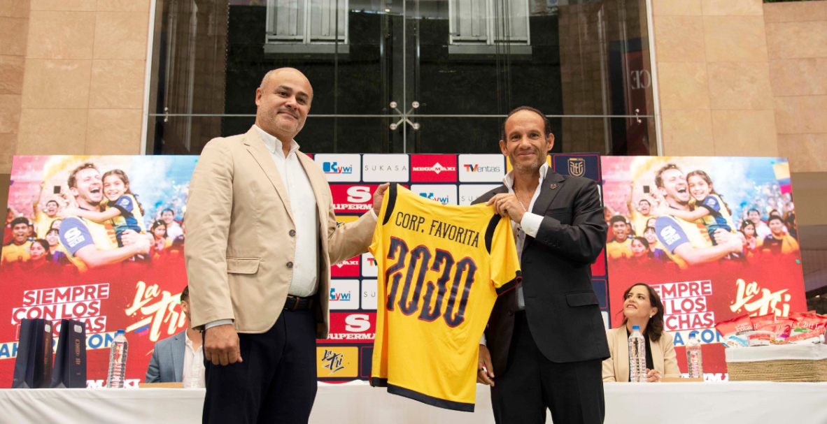 Convenio Supermaxi, de La Favorita, y Federación Ecuatoriana de Fútbol (FEF)
