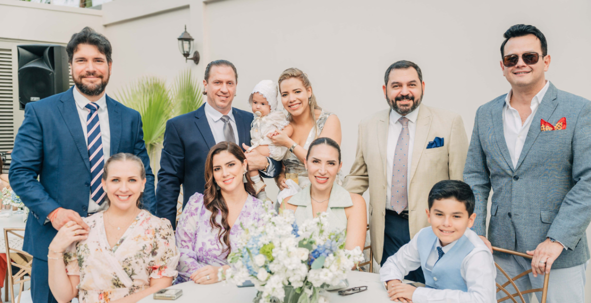 Bautizo de Armandito Guzmán Rodríguez