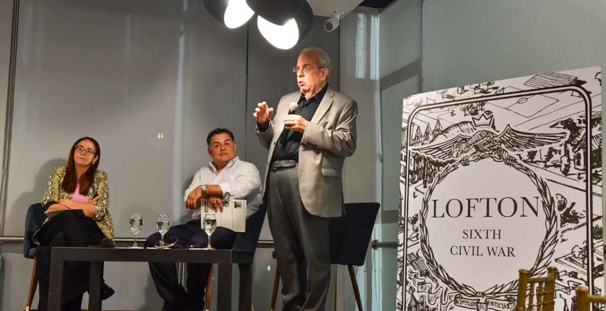 Lanzamiento de Lofton, cómic antibélico de José Neira Rizzo