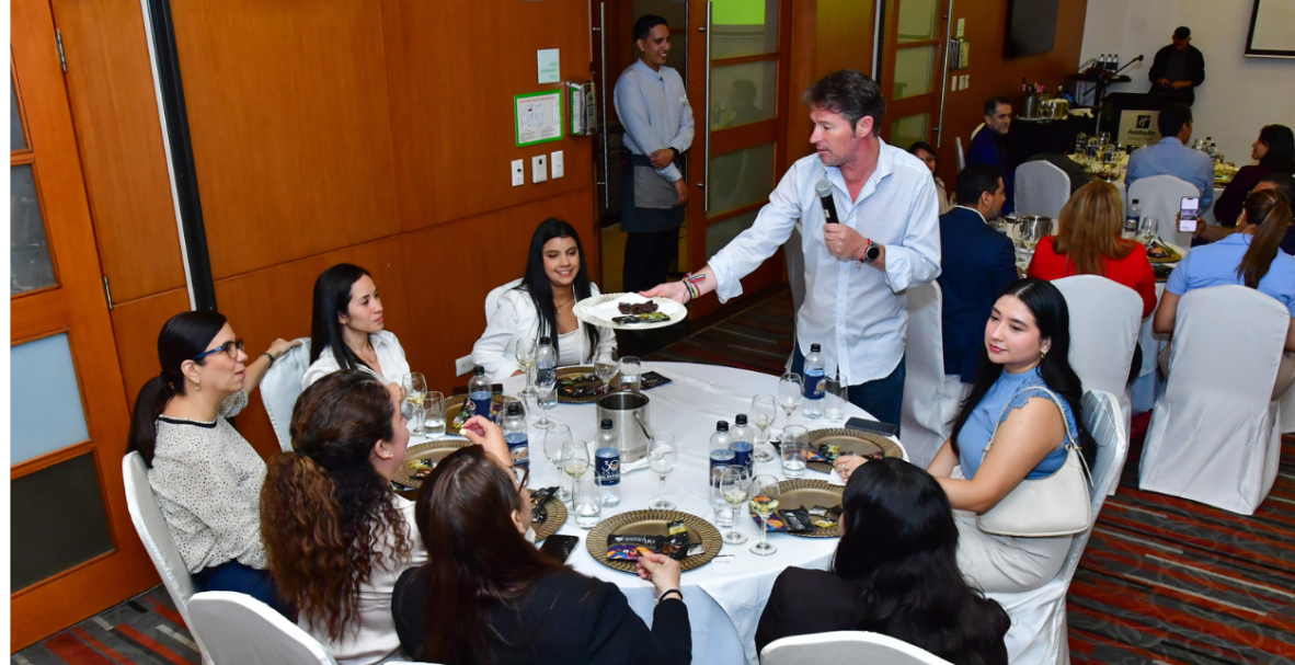 Cata de Vino y Chocolate organizado por la Cámara Española