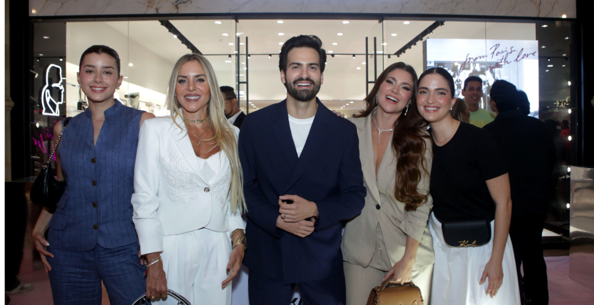 Karl Lagerfeld inaugura tienda en San Marino Shopping, Guayaquil