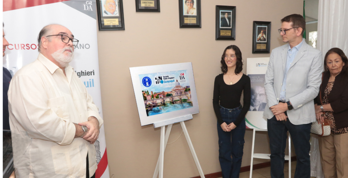 Semana de la Lengua Italiana celebrada por la Società Dante Alighieri de Guayaquil