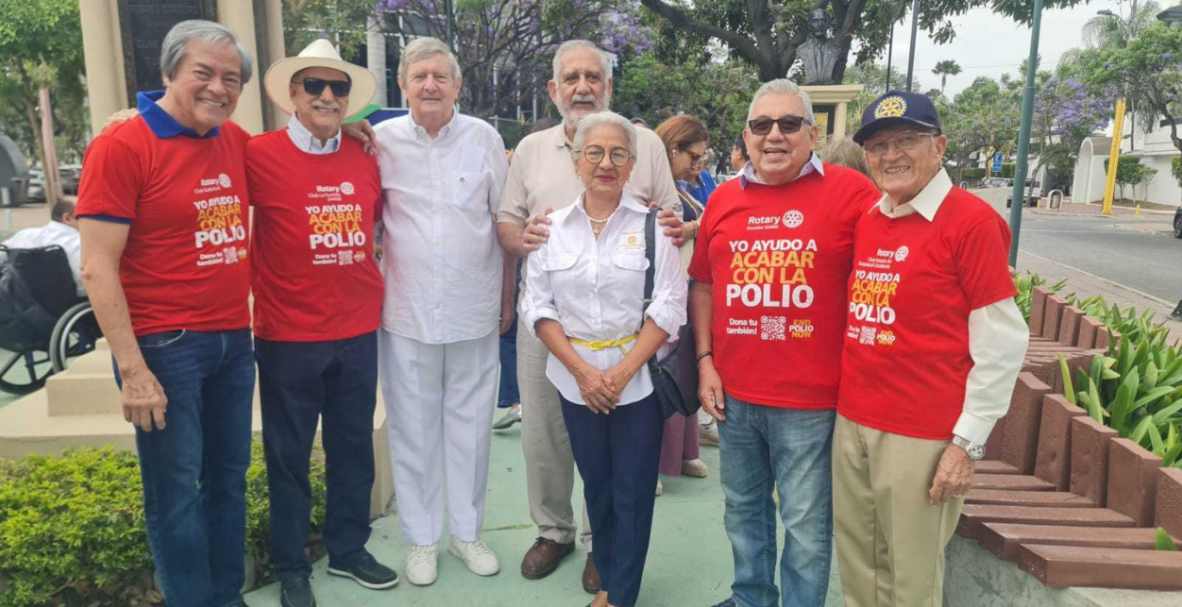 Clubes rotarios conmemoran el Día de la Poliomelitis