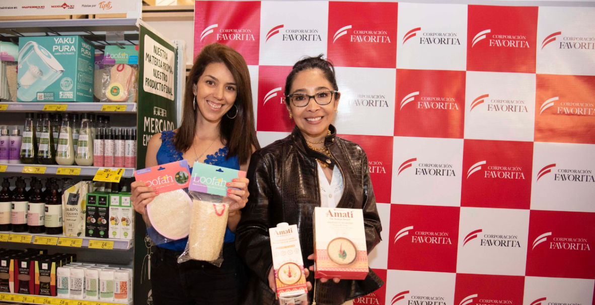 Presentación de Mercado Emprendedor, impulsado por Corporación Favorita, junto a Alianza para el Emprendimiento e Innovación (AEI) y Corporación Mucho Mejor Ecuador