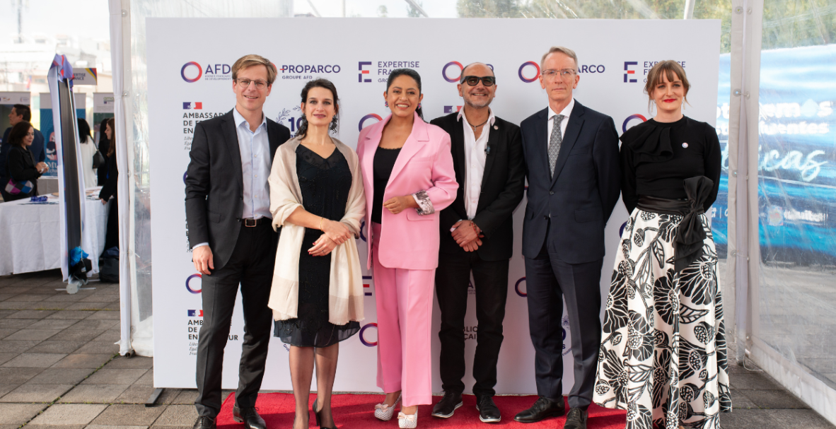 El Grupo Agencia Francesa de Desarrollo celebró una década de cooperación con Ecuador