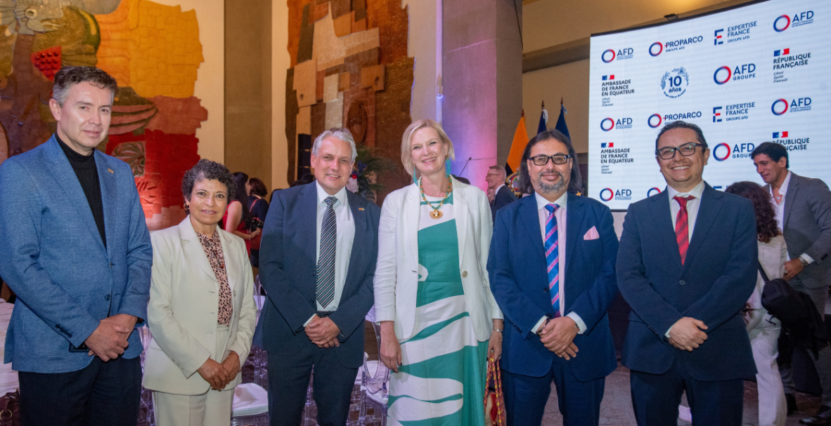 El Grupo Agencia Francesa de Desarrollo celebró una década de cooperación con Ecuador