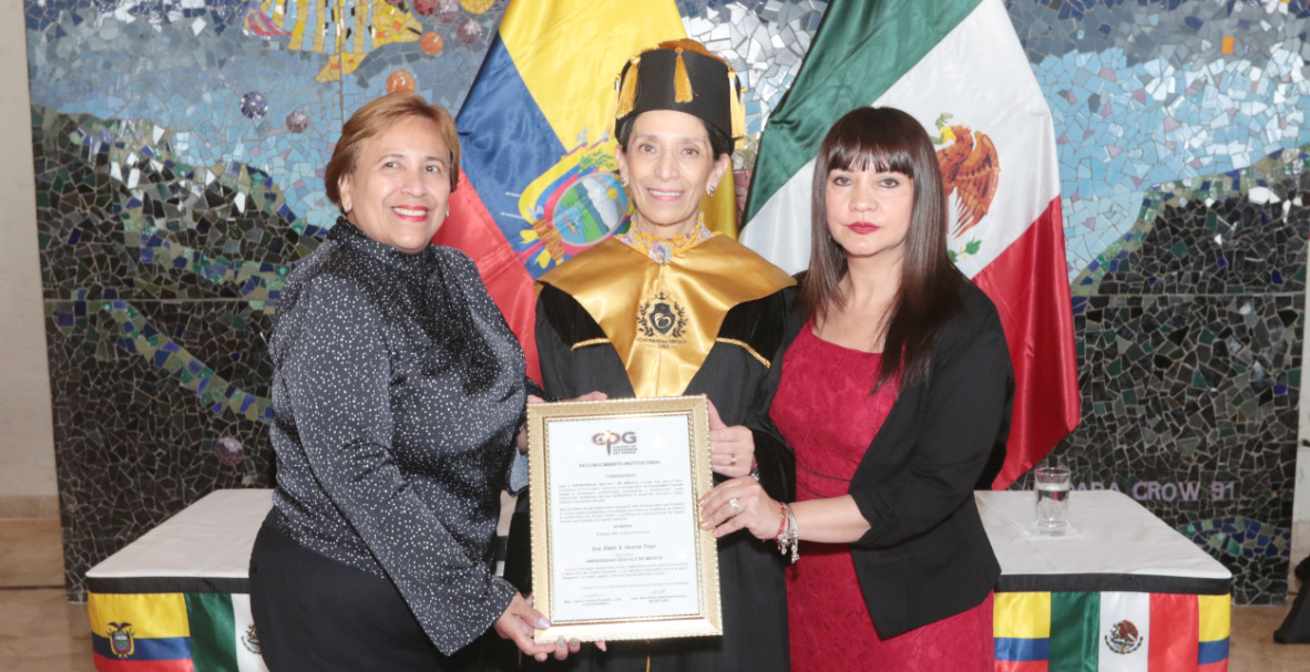 La Universidad Gestalt de México otorga doctorados Honoris Causa en Guayaquil