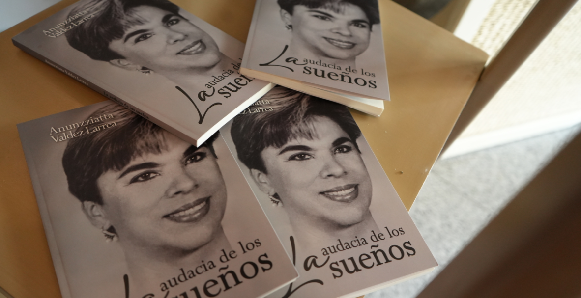 Lanzamiento del libro 'La audacia de los sueños', de Anunzziatta Valdez de Ferrín