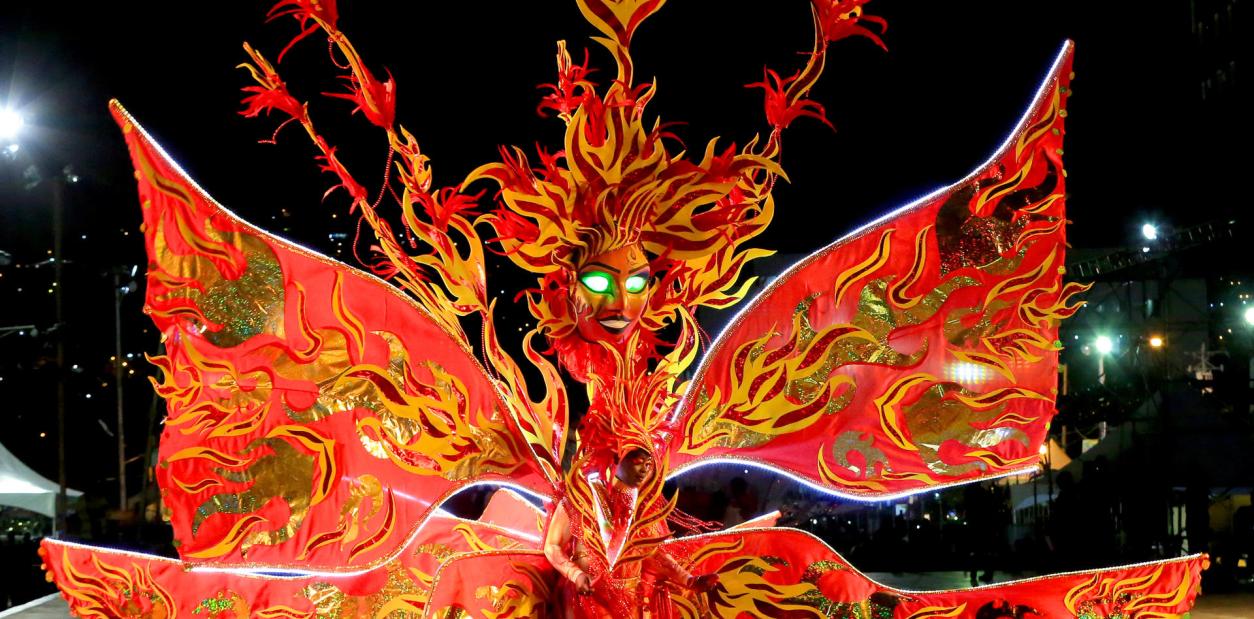 En imágenes Las reinas del Carnaval de Trinidad y Tobago