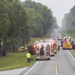 8 muertos y 40 heridos, tras choque en Florida