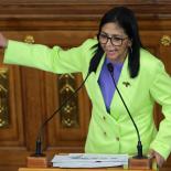 Presidenta encargada de Venezuela, Delcy Rodríguez