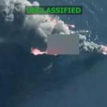 Captura de pantalla de ataque de Estados Unidos a narcolancha