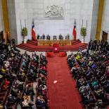 Congreso Nacional, en Valparaíso (Chile).