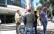 Sectores de empresariales conjuntamente con sectores de empleados se reunen en el Ministerio de Trabajo para dialogar sobre el alza del salario minimo vital, Edgar Sarango, Richard Gomez, llegaron al Ministerio del Trabajo . Quito 17 de Diciembre de 2019 Agencia(ag-extra ag-expreso-ag-quito)