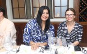 Carla Colombara acompañada de Tijana Popovic.