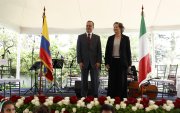 El viceministro de Relaciones Exteriores y Movilidad Humana (S) Augusto Sáa y la embajadora Caterina Bertolini ofrecieron la bienvenida a los invitados.