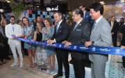 Isabel Romero de Campana, Sofía Naranjo, Isabel Noboa, Bruno Zavala, César Campodónico y Frank Guijarro.