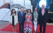 Ana Belén Chóez, Alfonso Espinosa de los Monteros, Rosalía Arteaga, Diana Castellano y Armando Prida.