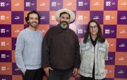 Daniel Shambo, Gabo Arora y Rosemarie Lerner.