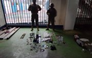 El lunes los militares hallaron fundas de mariguana, armas y municiones durante un operativo realizado.