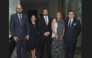 Vicente Taiano, María Isabel Lynch, Mario Cuvi, Lorena Baque y Carlos Estarellas.