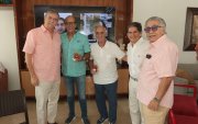 Fernando Guzmán, Luis Burgos, Roberto Ayala, Ricardo Coronel y Enrique Moncayo.