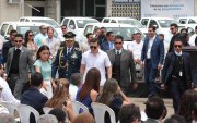 Agenda. El presidente de la República, Daniel Noboa estuvo en Guayaquil y fue invitado en la ceremonia de conmemoración de la provincialización de Guayas.