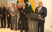 Darwin JarrÍn, Jorge Cabrera, César Rohon, Mario Pinto y Fernando Donoso.