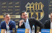 Miguel Montalvo (izquierda) tomó por subrogancia la presidencia del Barcelona SC que dejó Antonio Álvarez de forma temporal.