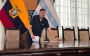Aquiles Álvarez, alcalde de Guayaquil, fue detenido la madrugada del 10 de febrero de 2026, en Samborondón.
