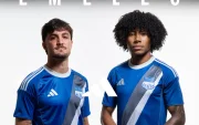 La nueva camiseta del Emelec 2026 lista para ser estrenada.