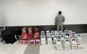 Equipos de tecnología que se intentó ingresar al país sin pagar impuesto.