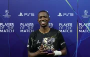 Willian Pacho y la alegría de llegar a la segunda final de la Champions.