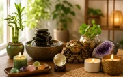 Elementos como plantas, fuentes de agua y espacios ordenados forman parte de los rituales de Feng Shui más utilizados para atraer armonía y abundancia.