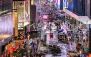 Times Square de Nueva York, será el lugar del banderazo ecuatoriano el 24 de junio.