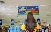 Los supermercados también buscan capitalizar el entusiasmo deportivo.