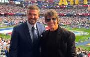 David Beckham subió hace dos semanas esta foto junto a Tom Cruise.