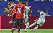 El gol de Messi al minuto 83 igualó el marcador ante Egipto en Atlanta.