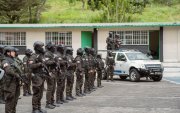 La DINAFRON comenzó a funcionar en la parroquia Ulba con dos oficiales y 23 policías para reforzar la vigilancia en la vía Baños-Puyo.