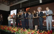La inauguración de la Cumbre Mundial de Cacao en el Centro de Convenciones, en Guayaquil.