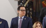 El secretario de la Administración Pública José Julio Neira en el Palacio de Carondelet.