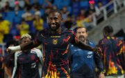 Jhon Yeboah listo para el para jugar ante Corea del Sur.