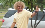 Carlos Valderrama, histórico capitán de la selección colombiana.